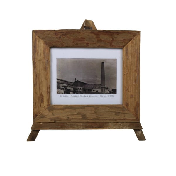 Rámik na fotografie z teakového dreva HSM Collection Nesia, 43 x 36 cm