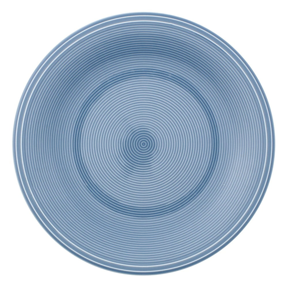Modrý porcelánový tanier Villeroy & Boch Like Color Loop, ø 28 cm