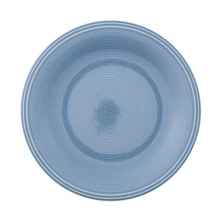 Modrý porcelánový tanier Villeroy & Boch Like Color Loop, ø 28 cm