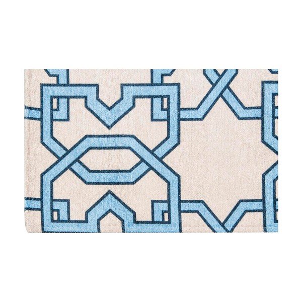 Vysokoodolný kuchynský koberec Webtappeti Tiles Blue, 60 x 220 cm-image-2