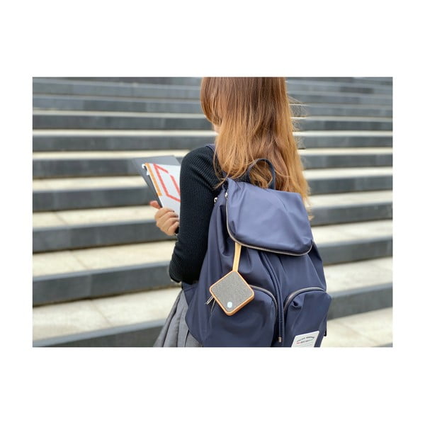 Hnedý bluetooth reproduktor Gingko Square-image-3