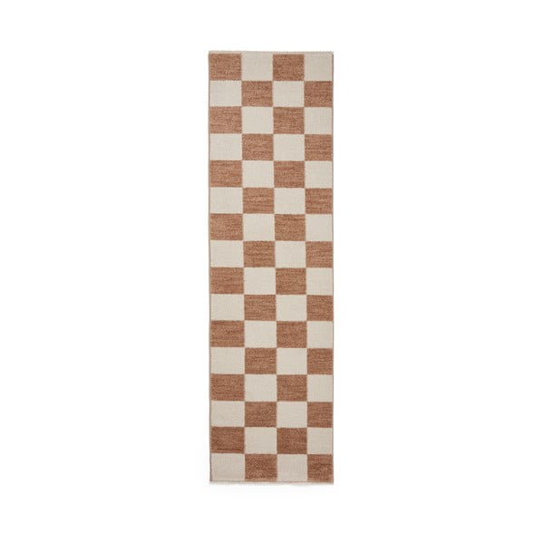 Béžový behúň 60x230 cm Baltimore – Think Rugs