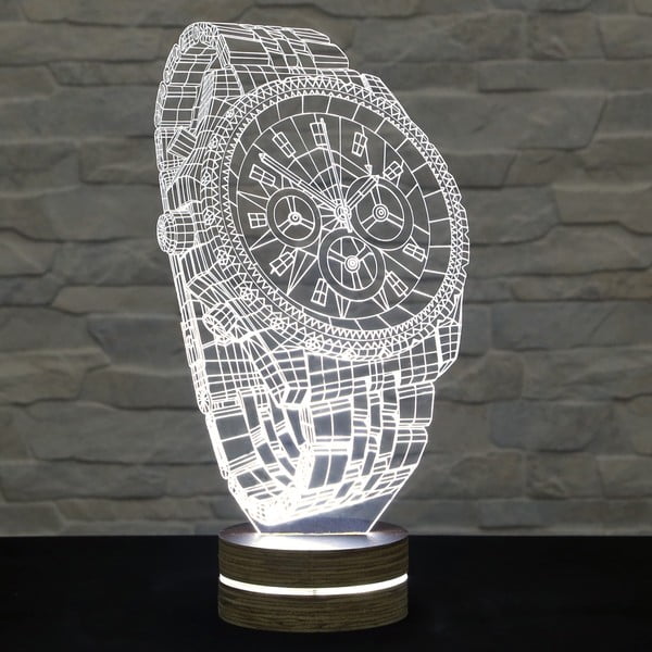 3D stolová lampa Watch