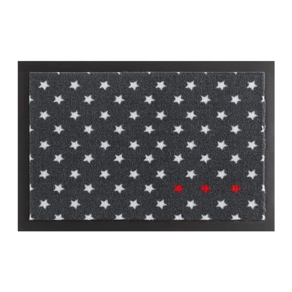 Sivá rohožka Hanse Home Star Printy, 40 x 60 cm