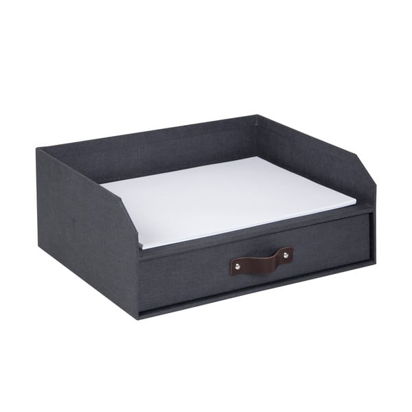 Kartónový organizér na dokumenty so zásuvkou Walter – Bigso Box of Sweden-image-2