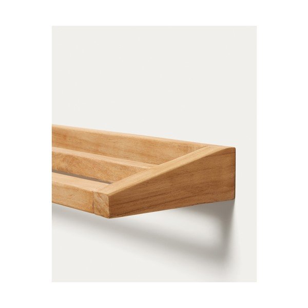Drevený držiak na uteráky v prírodnej farbe Vedel – Kave Home-image-3