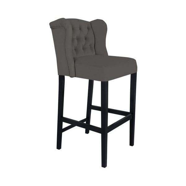 Sivá barová stolička Mazzini Sofas Roco