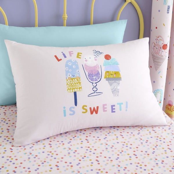 Detské obliečky do postieľky 120x150 cm Ice Cream Fundae - Catherine Lansfield-image-3