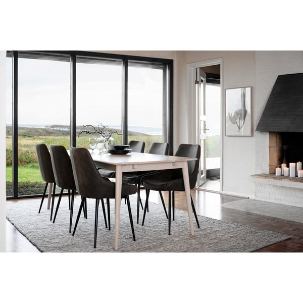 Rozkladací jedálenský stôl z dubového dreva 180x90 cm Tyler - Rowico-image-1