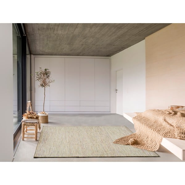 Béžový vlnený koberec Universal Kiran Liso, 160 x 230 cm-image-1