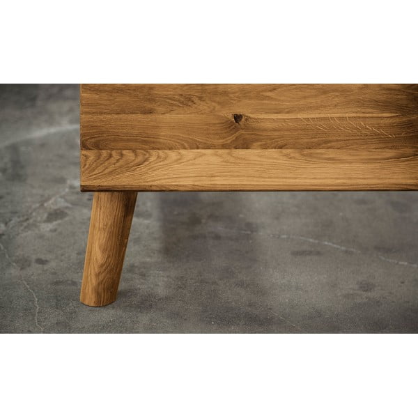 Dvojlôžková posteľ z dubového dreva 160x200 cm Greg 2 - The Beds-image-4