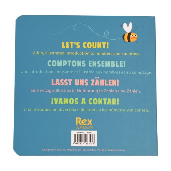 Interaktívna hračka First Numbers Book Animals – Rex London-image-4