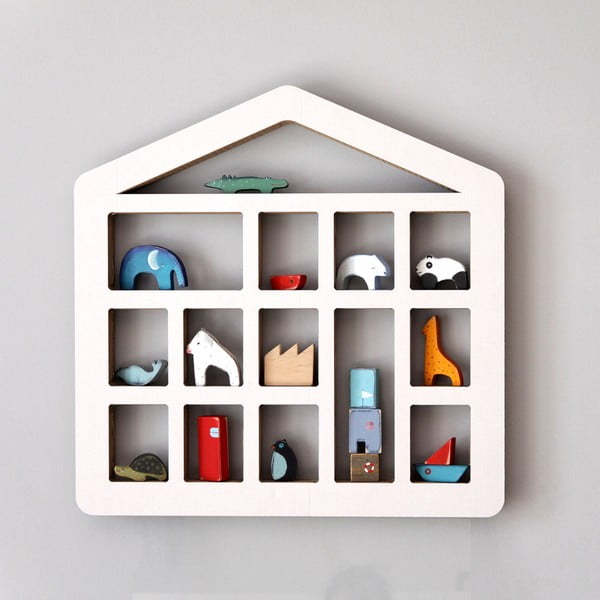 Polička Unlimited Design for kids Domček s oknami-image-1