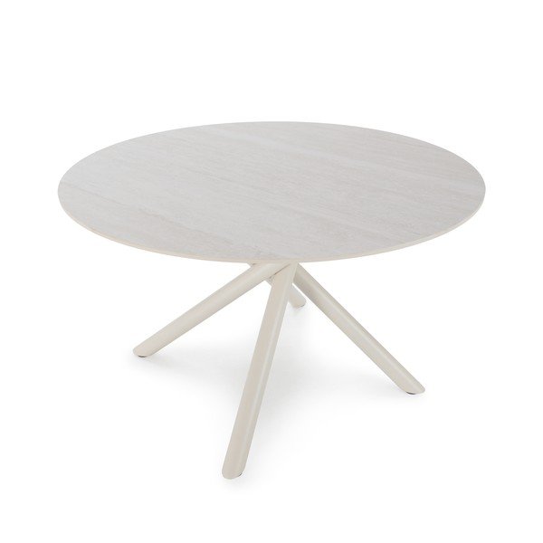 Okrúhly jedálenský stôl s keramickou doskou ø 119,5 cm Talia – Marckeric-image-2