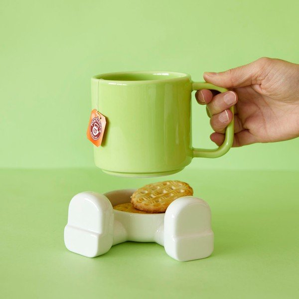 Súprava hrnčeka a misky Mr. Sitty – Balvi-image-1