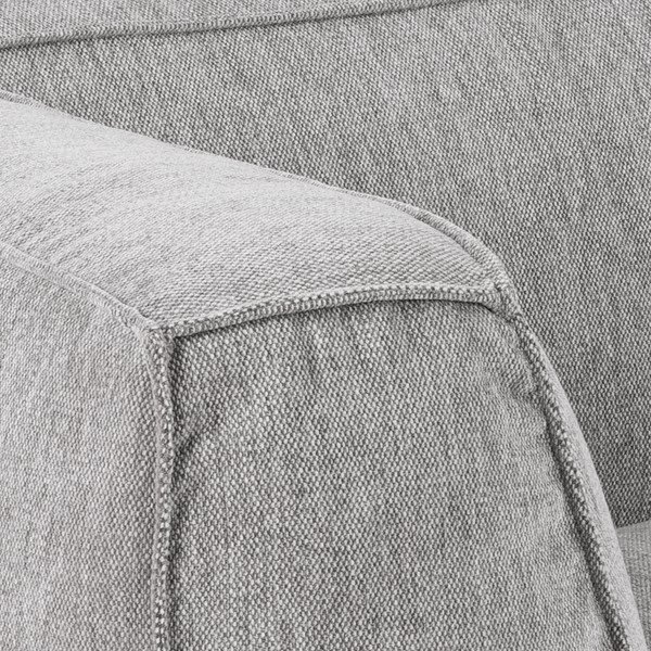 Svetlosivá modulárna pohovka Bonami Selection Fairfield, 208 cm-image-1