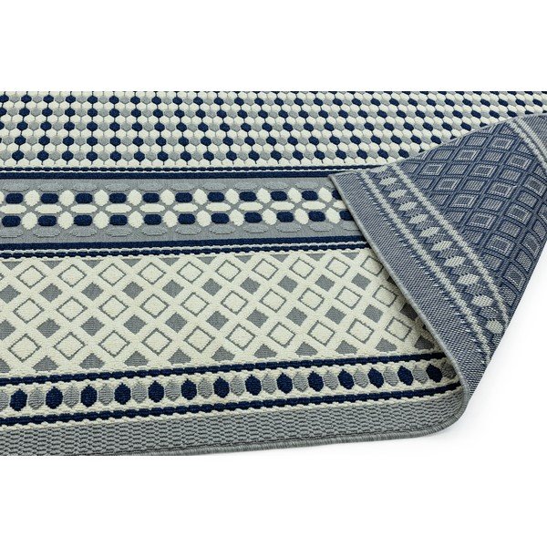 Modro-biely koberec Asiatic Carpets Antibes Geometric, 160 x 230 cm-image-4