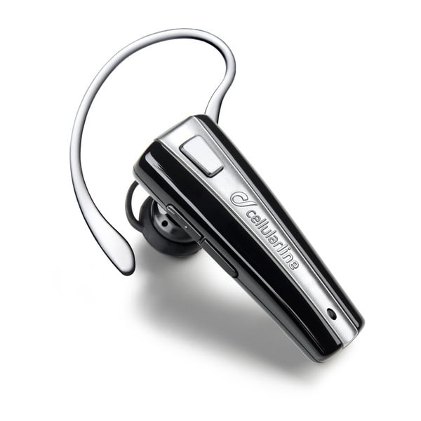Čierny headset CellularLine ESSENTIAL, Bluetooth v3.0, microUSB