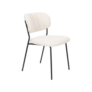 Biele jedálenské stoličky v sade 2 ks Jolien - White Label