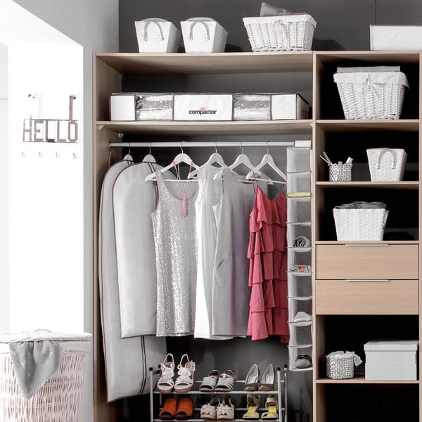 Vákuové látkové/plastové úložné boxy pod posteľ v súprave 2 ks 105x45x15,5 cm Life – Compactor-image-3