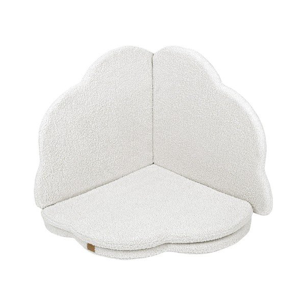 Biela detská hracia podložka 160x160 cm – Meowbaby-image-1