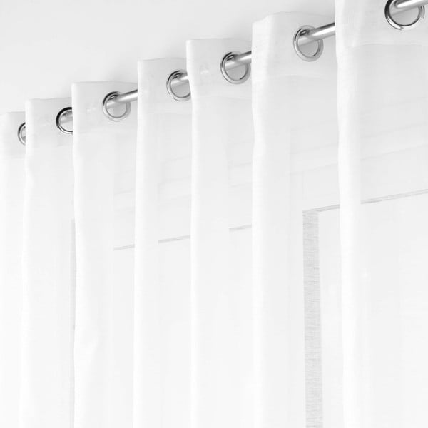 Biela voálová záclona 300x240 cm Lissea – douceur d'intérieur-image-2
