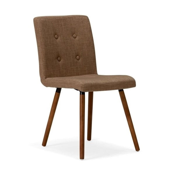 Hnedá drevená jedálenská stolička SOB Arana