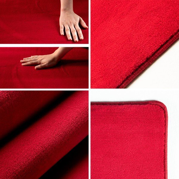 Červený prateľný koberec 80x150 cm Sky – Ayyildiz Carpets-image-3