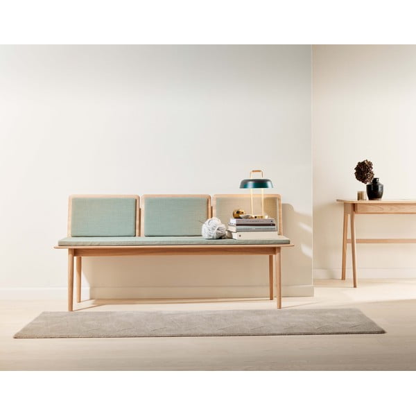 Svetlozelená vlnená lavica Elba - Hammel Furniture-image-1