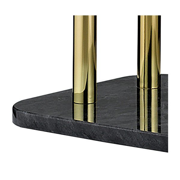 Čierny mramorový držiak na uterák Kela Liron-image-2