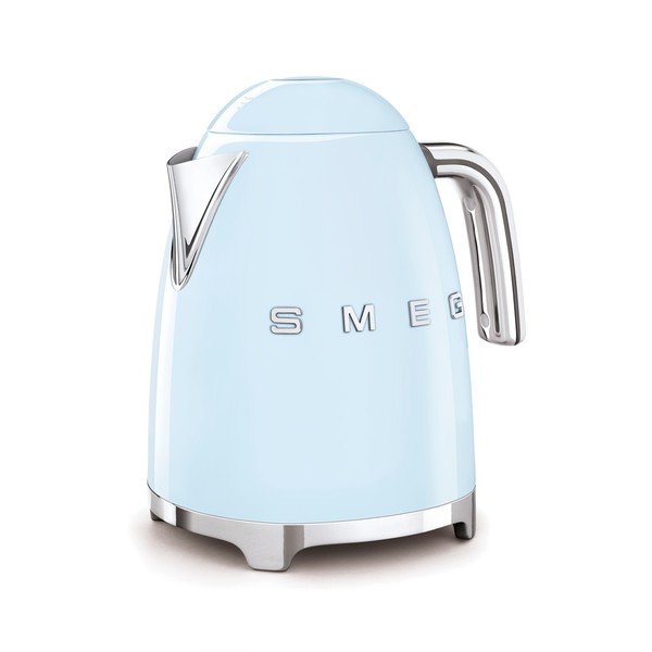 Svetlomodrá rýchlovarná kanvica 1,7 l 50's Retro Style – SMEG-image-2