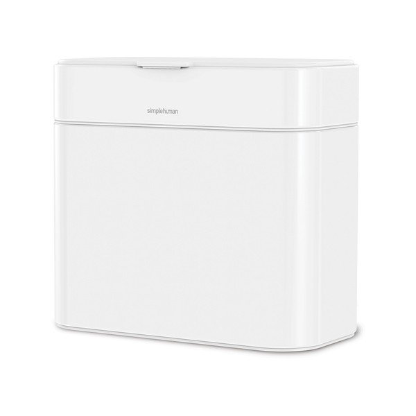 Biela nádoba na kompostovateľný odpad 4 l – simplehuman