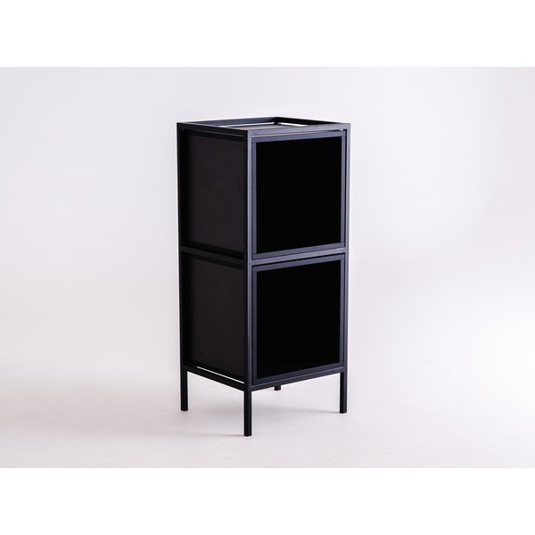 Čierna knižnica 45x102 cm Skap - CustomForm-image-3