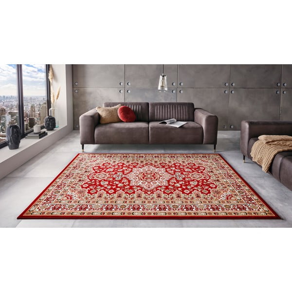 Červený koberec Nouristan Parun Tabriz, 200 x 290 cm-image-1
