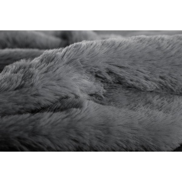 Sivá deka z umelej kožušiny 150x200 cm Ruby – Tiseco Home Studio-image-1