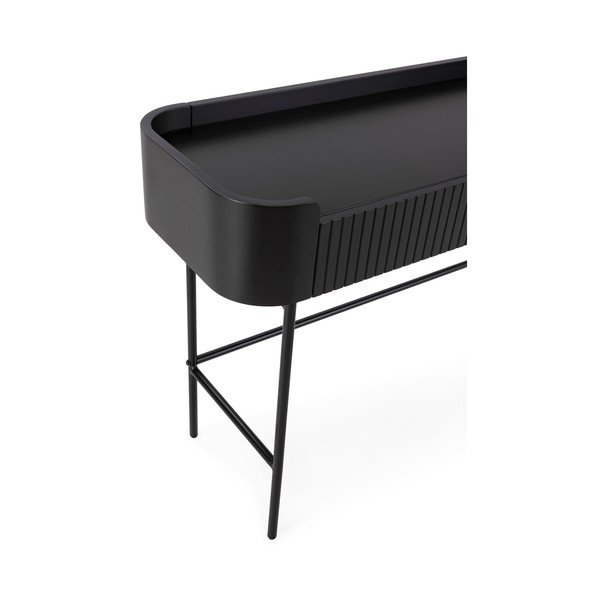 Čierny konzolový stolík 40x120 cm Willa – MOME-image-4