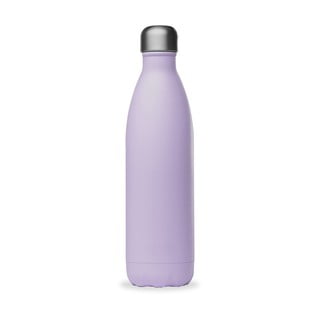 Fialová cestovná nerezová fľaša 750 ml Pastel - Qwetch