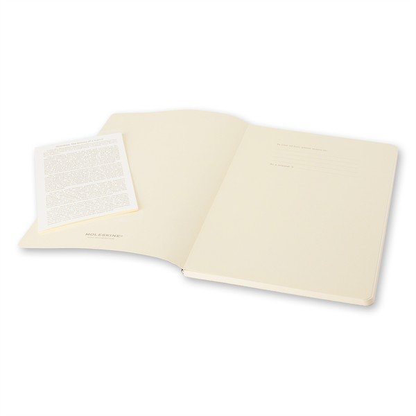 Extra veľký biely zápisník Moleskine Volant, linajkový-image-3