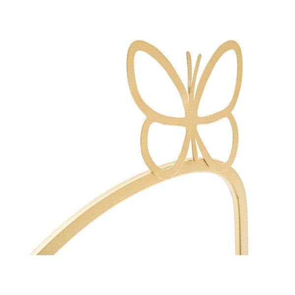 Nočný stolík v zlatej farbe Butterfly – Mauro Ferretti-image-3