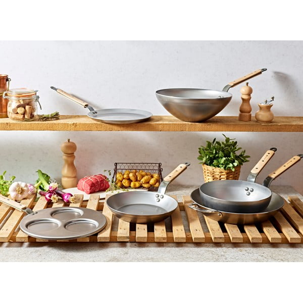 Oceľová panvica na lievance de Buyer Mineral, ø 27 cm-image-4