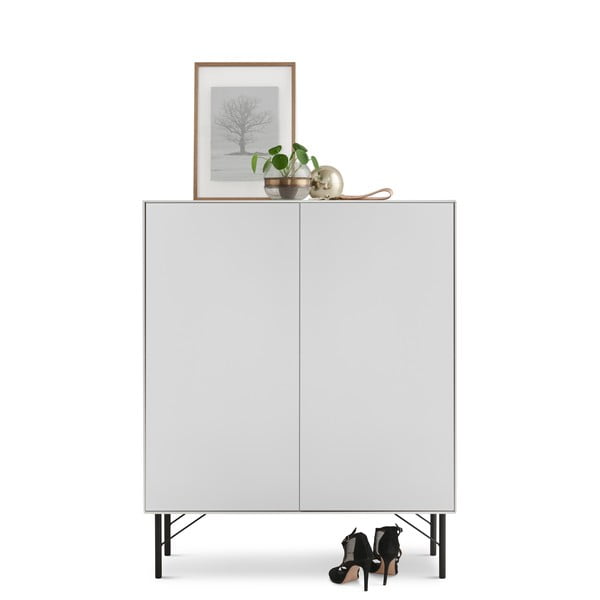 Bielo-čierna vysoká komoda 91x111 cm Edge by Hammel - Hammel Furniture-image-1