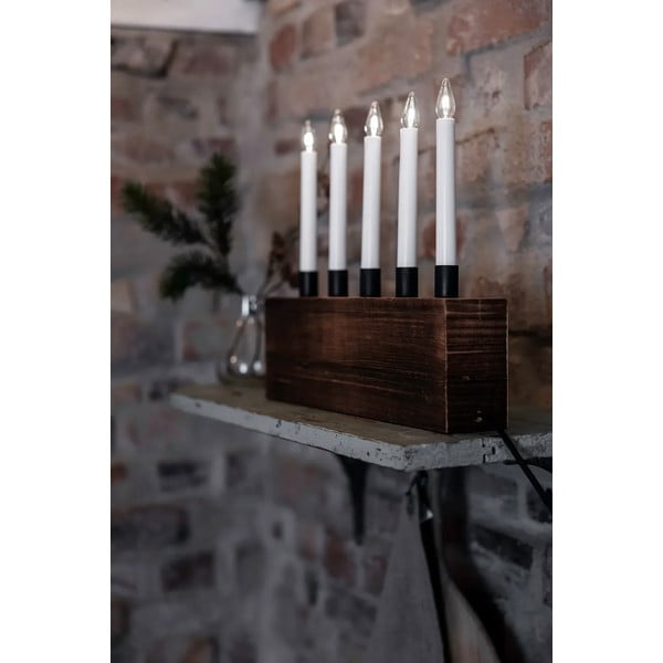 Hnedá vianočná svetelná dekorácia Albero – Markslöjd-image-4