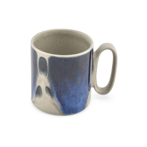 Modrý/sivý kameninový hrnček 390 ml Paint – Salt&Pepper-image-2