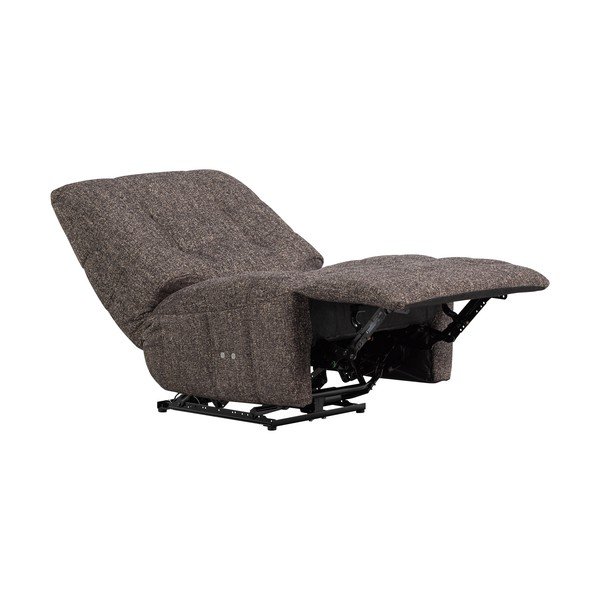 Antracitové polohovacie relaxačné kreslo Hein – WOOOD-image-2