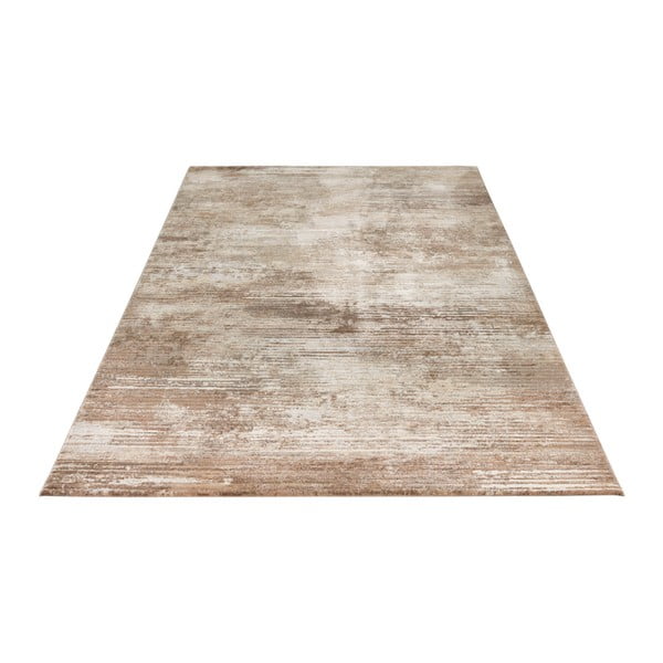 Hnedo-krémový koberec Elle Decoration Arty Trappes, 120 × 170 cm-image-3