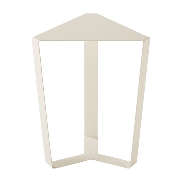 Biely odkladací stolík MEME Design Finity, výška 47 cm