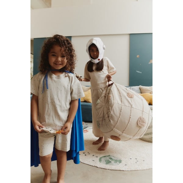 Krémovobiely detský sedací vak Solar System – Lorena Canals-image-4