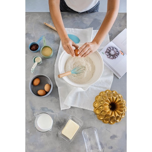 Forma na pečenie z liateho hliníka zlatej farby Bonami Selection Volcania-image-4