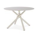 Okrúhly jedálenský stôl s keramickou doskou ø 119,5 cm Talia – Marckeric