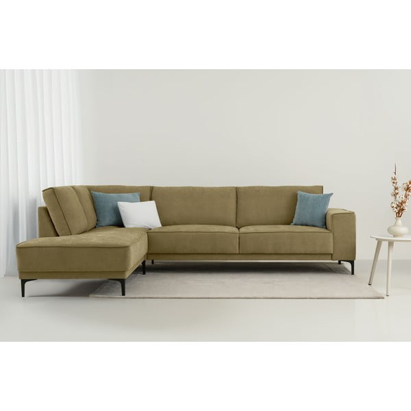 Zelená rohová pohovka (ľavý roh) Copenhagen – Scandic-image-1